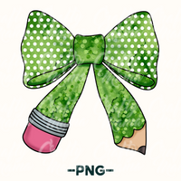 St. Patricks Day Pencil Bow