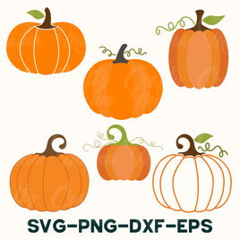 Pumpkins Svg Bundle