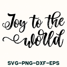 Joy To The World Svg