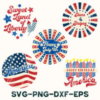 4th of July Door Hanger Bundle