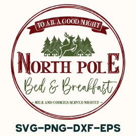 North Pole Bed And Breakfast Round