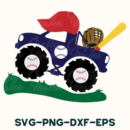 Baseball Svg, Monster Truck Svg