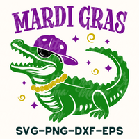 Mardi Gras Alligator