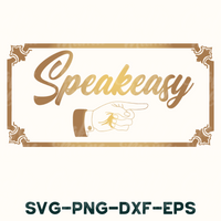 Speakeasy Svg