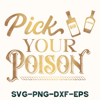 Pick Your Poison Svg