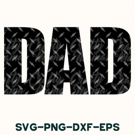 Dad Svg, Father’s Day Svg, Diamond Plate