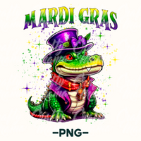 Mardi Gras Alligator