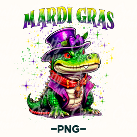 Mardi Gras Alligator