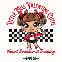 Little Miss Valentine Cutie