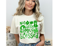 Distressed - Not Lucky Simply Blessed