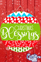 Christmas Blessings Mix And Match Round