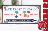 Christmas Candy Co Vintage Christmas Sign