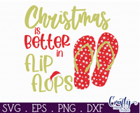 Christmas Is Better In Flip Flops | Beach