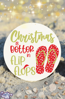 Christmas Is Better In Flip Flops | Beach