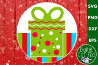 Cute Christmas Round Sign Bundle 1