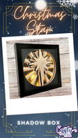 Christmas Star 3D Shadow Box File