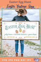 Spring Easter Egg Hunt Svg File