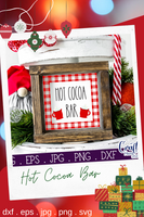 Hot Cocoa Bar Kitchen Christmas