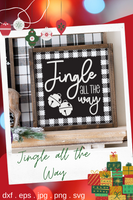 Jingle All The Way Buffalo Plaid