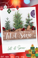 Let It Snow Farmhouse File