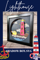 Lighthouse 3D Shadow Box File