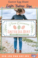 Peter Cottontail Easter Egg Hunt Svg File