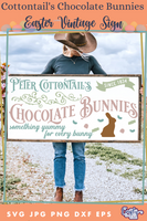 Peter Cottontail Chocolate Bunnies Svg