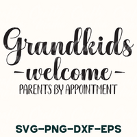 Grandkids Welcome Parents By Appointment