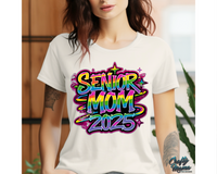 Graffiti Style Senior Mom 2025