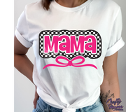 Checkered Retro Mama