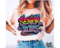 Graffiti Style Senior 2025