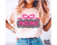 Checkered Retro Mama