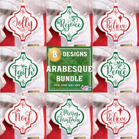 Arabesque Tile Svg, Christmas Svg