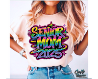 Graffiti Style Senior Mom 2025