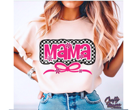 Checkered Retro Mama