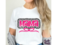 Checkered Retro Mama