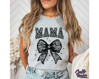 Mama Floral Lace Bow