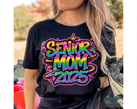 Graffiti Style Senior Mom 2025