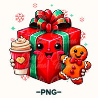 Cute Christmas Present Png