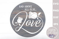 Love Round Sign Bundle