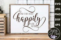 They Lived Happily Ever After SVG