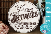 Vintage Round Sign Bundle #2