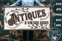 Antiques And Collectibles Svg File