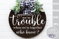 Farmhouse Round Home Friendship Sign Bundle