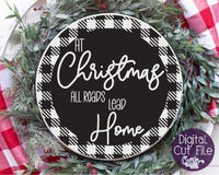 Buffalo Plaid Round Christmas Bundle