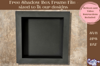 Autism Awareness 3D Shadow Box File