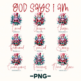 God Says I Am Png