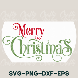 merry christmas svg - dxf - eps