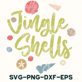 a poster with the words dinggie shells on it