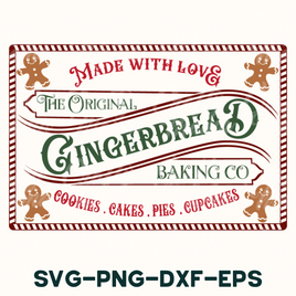 the original gingerbread baking co logo